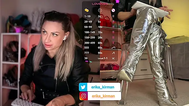 Erika Kirman online show from February 2026 10:53:02 AM