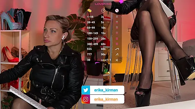 Erika Kirman online show from May 2026 10:13:01 AM