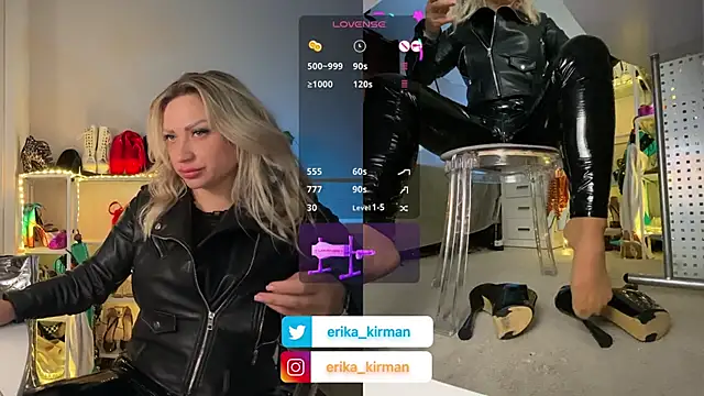 Erika Kirman online show from January 2025 11:56:02 AM
