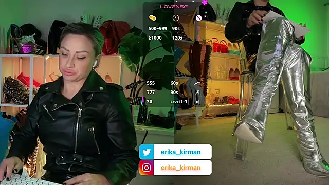 Erika Kirman online show from January 2026 02:35:02 PM