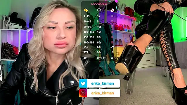 Erika Kirman online show from November 2025 09:47:02 AM