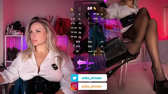 Erika Kirman online show from October 2025 10:16:01 AM