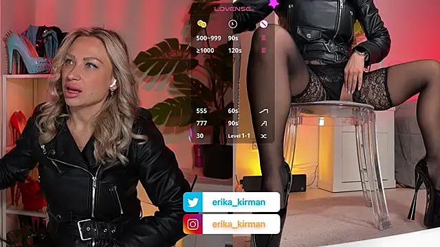 Erika Kirman online show from May 2026 10:36:01 AM