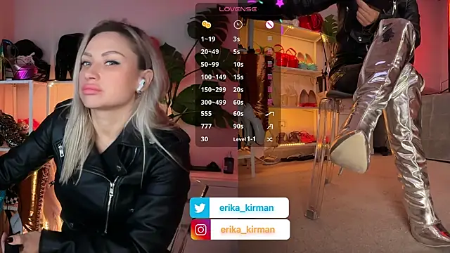 Erika Kirman online show from January 2026 11:06:01 AM