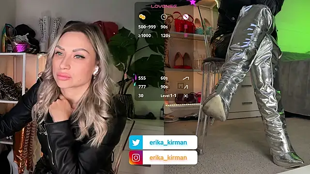 Erika Kirman online show from January 2026 02:21:01 PM