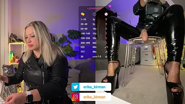 Erika Kirman online show from January 2025 01:08:02 PM