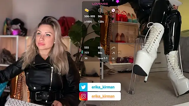 Erika Kirman online show from January 2026 10:07:02 AM