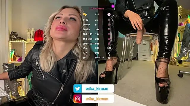 Erika Kirman online show from January 2025 09:28:01 AM
