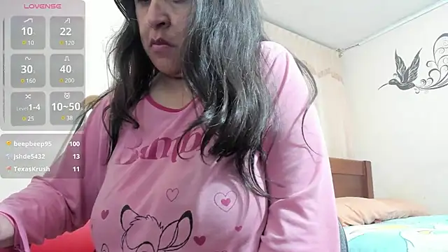 Snapshot of latinfemale chatting on March 2025 04:43:01 AM latinfemale online show from March 2025 04:43:01 AM