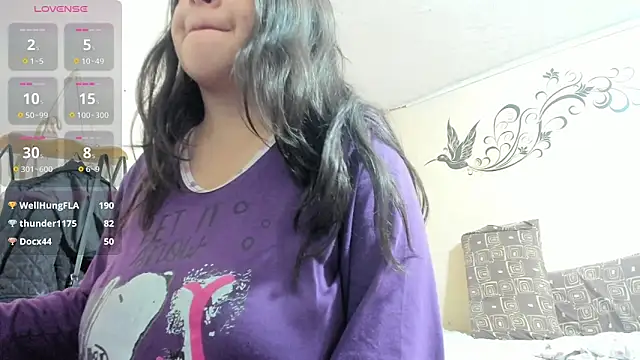Snapshot of latinfemale chatting on February 2025 07:49:01 AM latinfemale online show from February 2025 07:49:01 AM