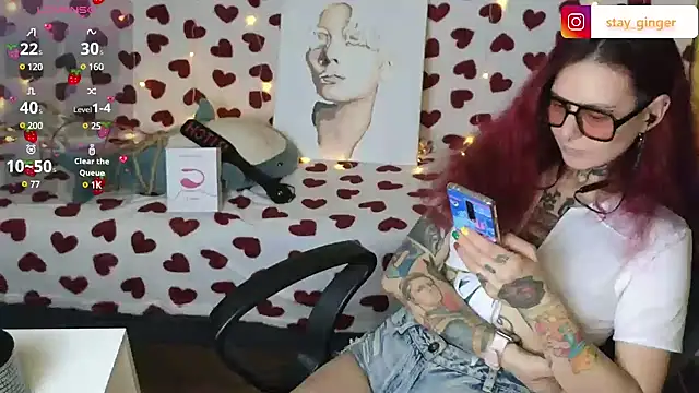 Ginger Stay online show from March 2025 10:39:02 AM