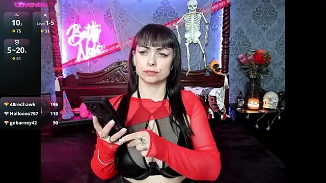 BettyNoir online show from November 2025 09:07:02 PM