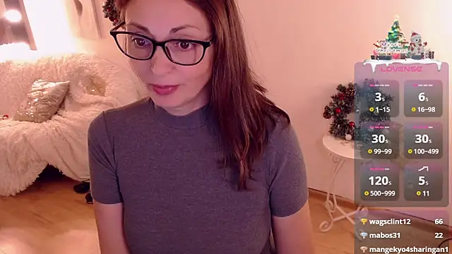 Snapshot of CaringSophie chatting on December 2024 08:24:01 AM CaringSophie online show from December 2024 08:24:01 AM