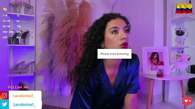 LaColorina  online show from September 2025 06:03:01 PM