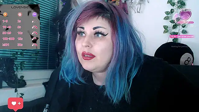 Snapshot of Psychobitch7 chatting on October 2025 07:35:01 PM Psychobitch7 online show from October 2025 07:35:01 PM