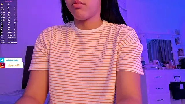 Snapshot of alysson_18 chatting on March 2026 01:34:01 AM alysson 18 online show from March 2026 01:34:01 AM