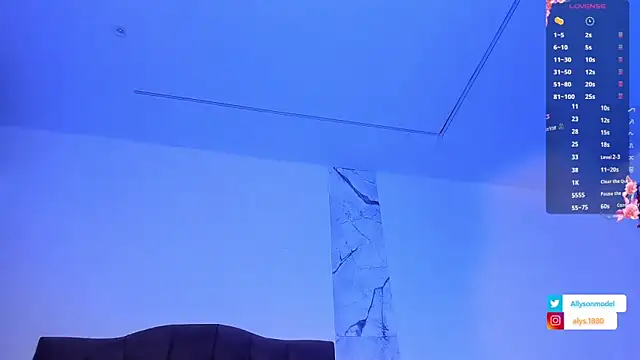 alysson 18 online show from January 2026 01:17:02 PM