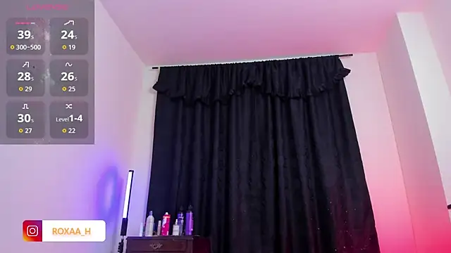 Roxahank online show from April 2026 03:46:02 AM