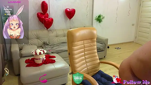 Snapshot of Rabbits_couplee chatting on February 2025 06:26:01 PM Rabbits couplee online show from February 2025 06:26:01 PM