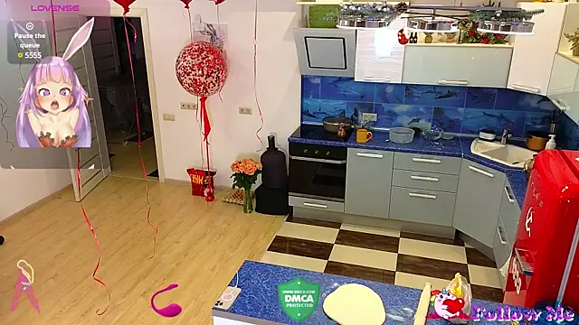 Snapshot of Rabbits_couplee chatting on February 2025 12:43:01 AM Rabbits couplee online show from February 2025 12:43:01 AM