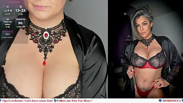 Domixdyva online show from October 2025 01:04:02 PM