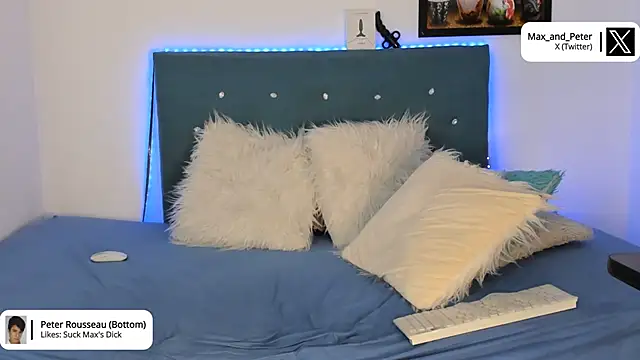 Snapshot of Max_and_Peter chatting on February 2025 10:42:02 PM Max and Peter online show from February 2025 10:42:02 PM