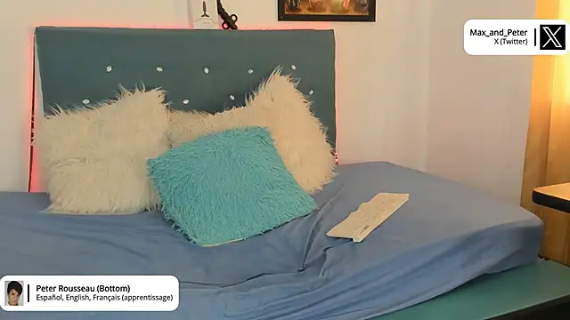 Snapshot of Max_and_Peter chatting on March 2025 06:59:02 PM Max and Peter online show from March 2025 06:59:02 PM