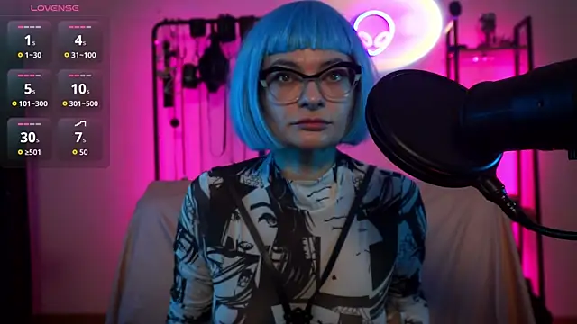 CyberXGoddess online show from December 2025 02:01:02 AM