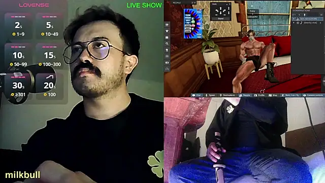 milkbull online show from May 2026 11:45:01 PM