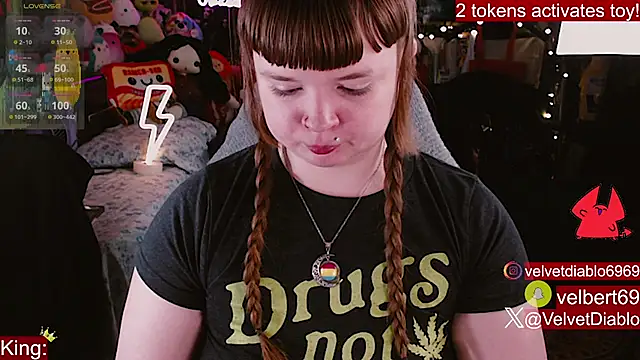 VelvetDiablo online show from April 2026 11:55:01 PM