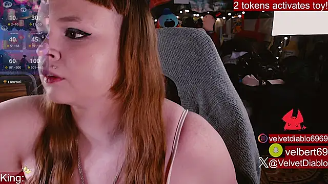 VelvetDiablo online show from July 2026 12:29:02 AM