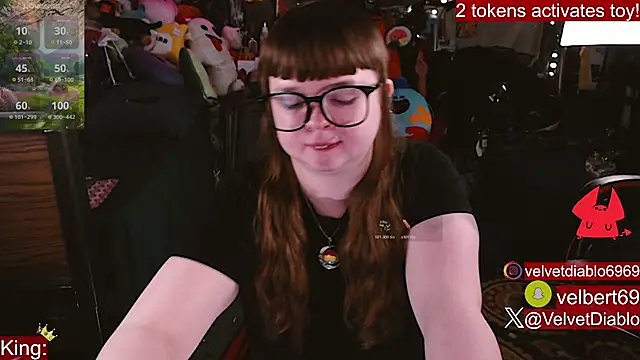 VelvetDiablo online show from March 2026 12:11:01 AM