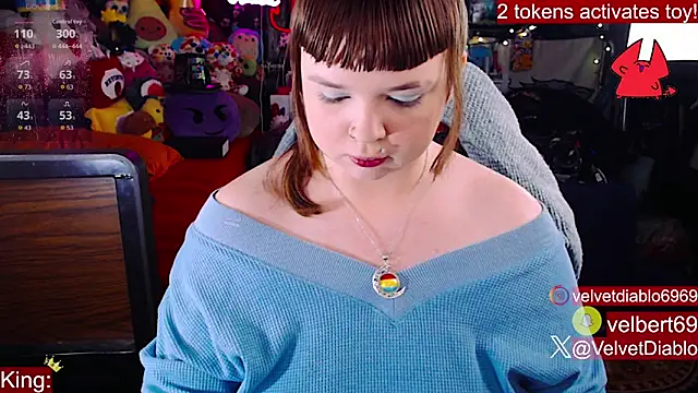 VelvetDiablo online show from January 2026 01:10:02 AM