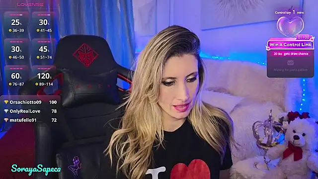 SorayaSapeca online show from February 2025 07:49:01 PM