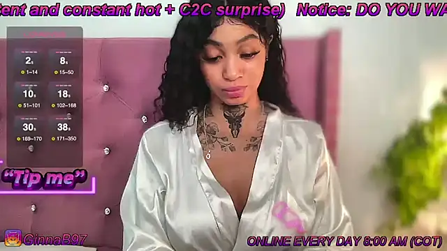 Snapshot of GinnaBolton chatting on January 2025 01:35:01 AM GinnaBolton online show from January 2025 01:35:01 AM