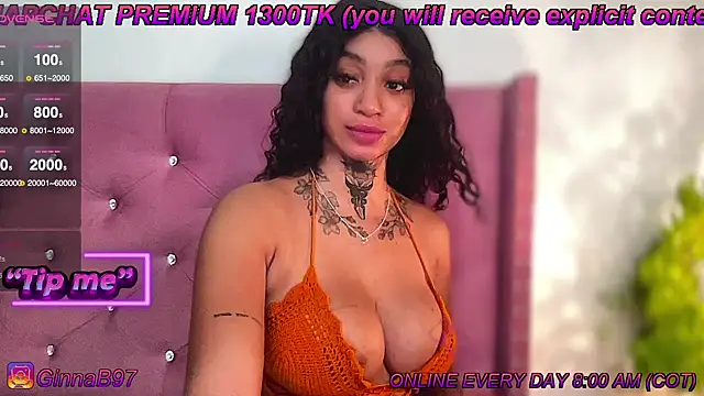 Snapshot of GinnaBolton chatting on January 2025 12:42:02 AM GinnaBolton online show from January 2025 12:42:02 AM