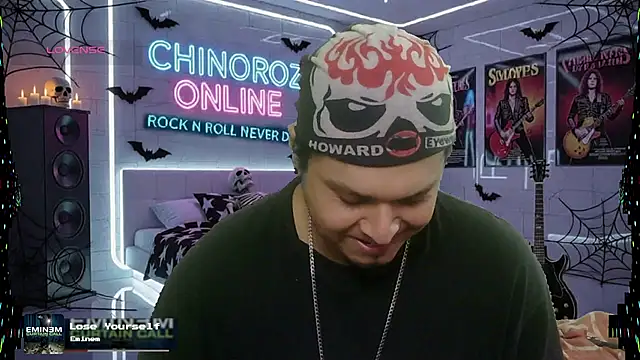 chino roz online show from November 2025 07:50:01 PM