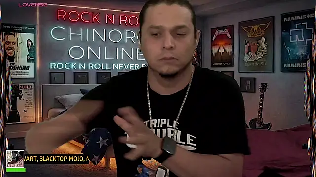 chino roz online show from April 2026 05:25:01 PM