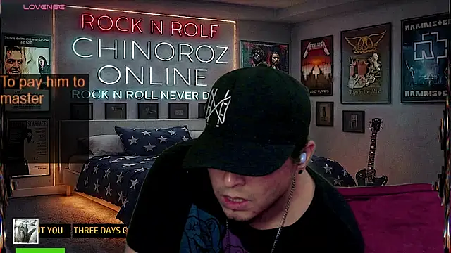chino roz online show from May 2026 10:50:01 PM