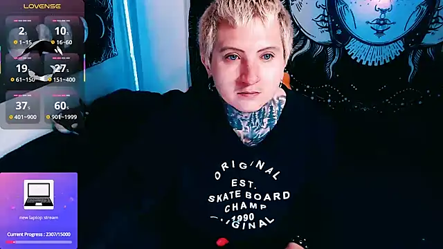 Marieblueeyes online show from February 2026 12:28:02 PM