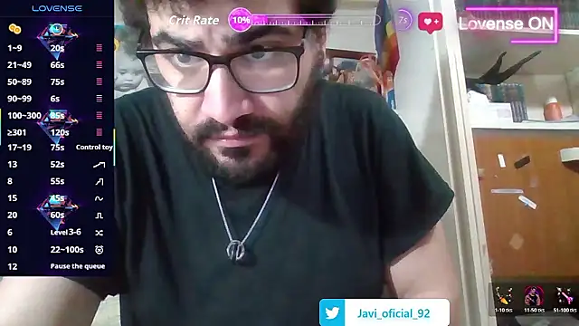 Javi 92 online show from December 2025 08:04:02 PM