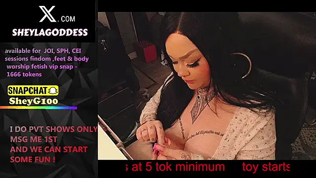 sheylagoddess11 online show from March 2026 01:01:01 PM