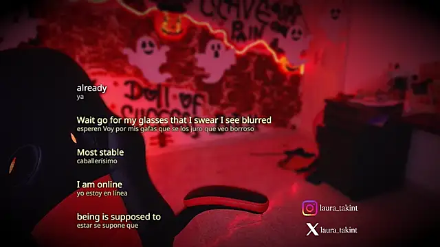 Laura takint online show from October 2025 09:05:01 PM