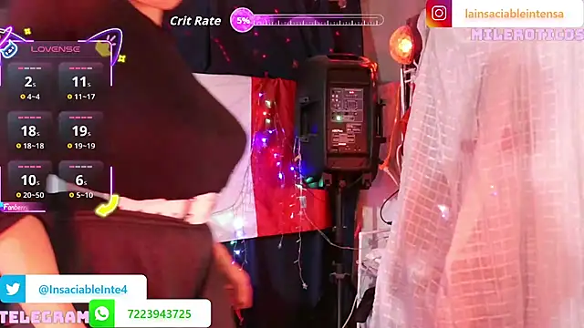 LaInsaciableIntensa online show from March 2026 11:41:01 PM