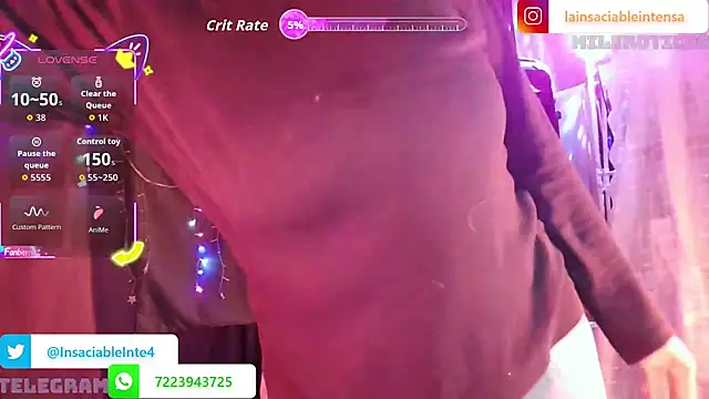 LaInsaciableIntensa online show from April 2026 12:28:01 AM