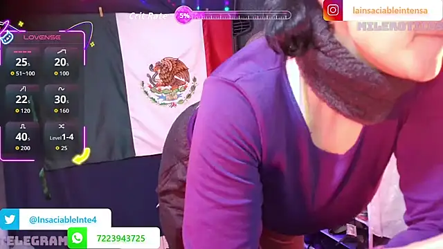 LaInsaciableIntensa online show from April 2026 02:30:02 AM