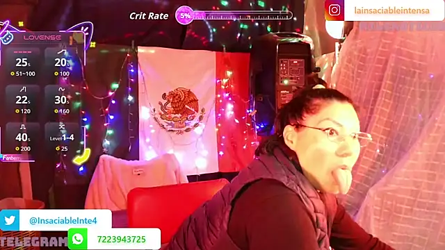 LaInsaciableIntensa online show from March 2026 12:55:02 AM