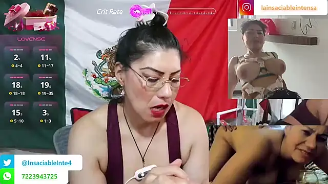 LaInsaciableIntensa online show from March 2025 11:37:02 PM
