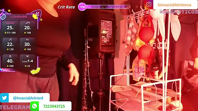 LaInsaciableIntensa online show from April 2026 01:50:01 AM