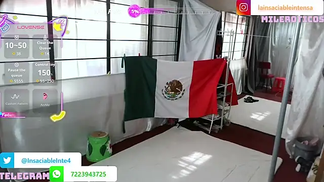 Snapshot of LaInsaciableIntensa chatting on November 2025 06:07:02 PM LaInsaciableIntensa online show from November 2025 06:07:02 PM